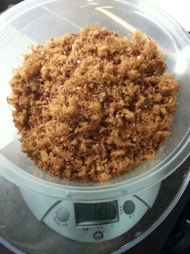 牛肉松-面包机版的做法