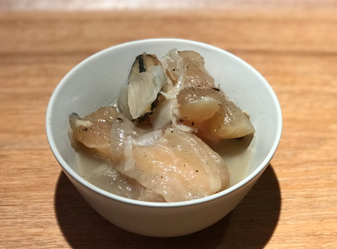 黑椒鱼露牛蹄筋的做法
