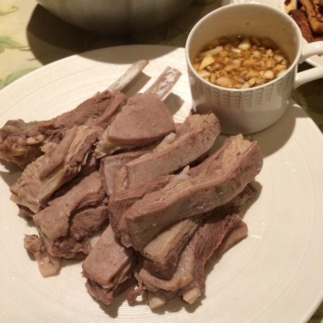 清炖羊排的做法