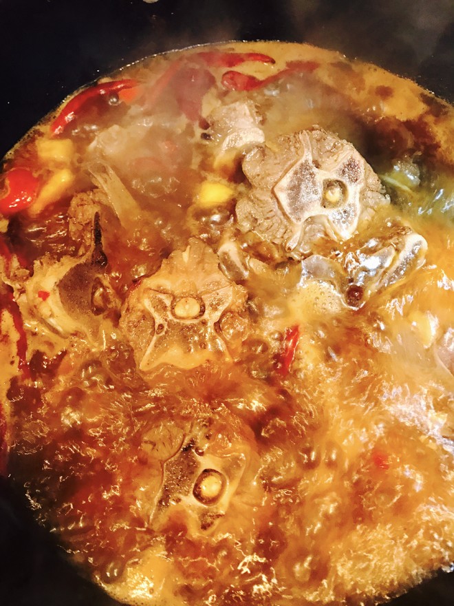 羊蝎子锅的做法