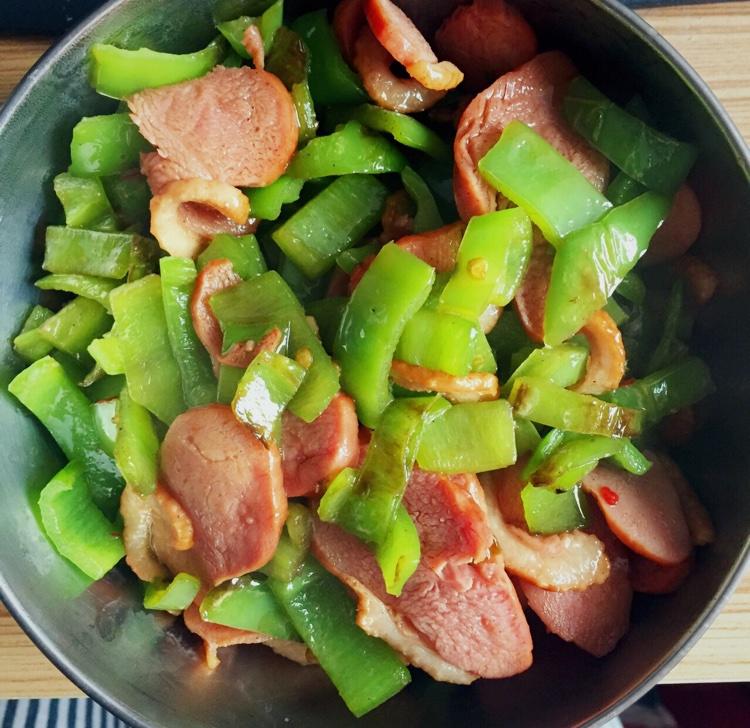 青椒炒鹅肉的做法