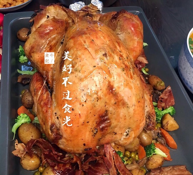 超美味圣诞烤火鸡(试过绝不后悔)的做法