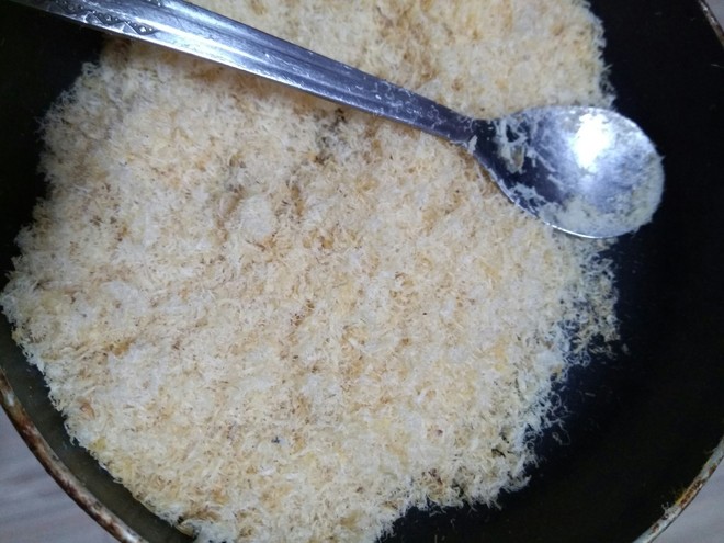 宝宝的鳕鱼肉松的做法