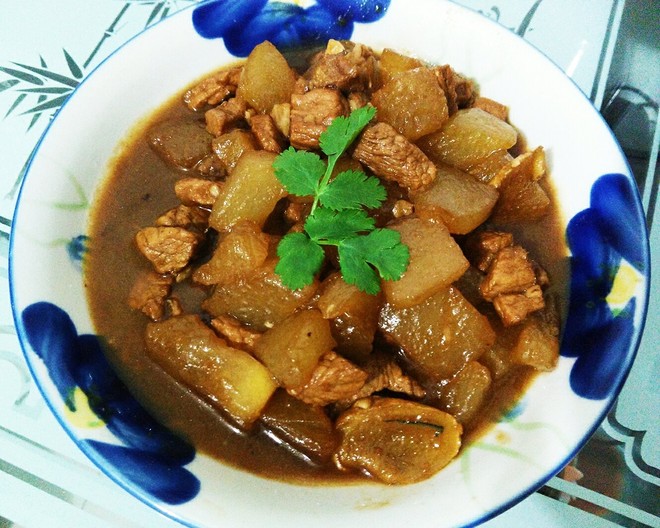 冬瓜炒肉的做法