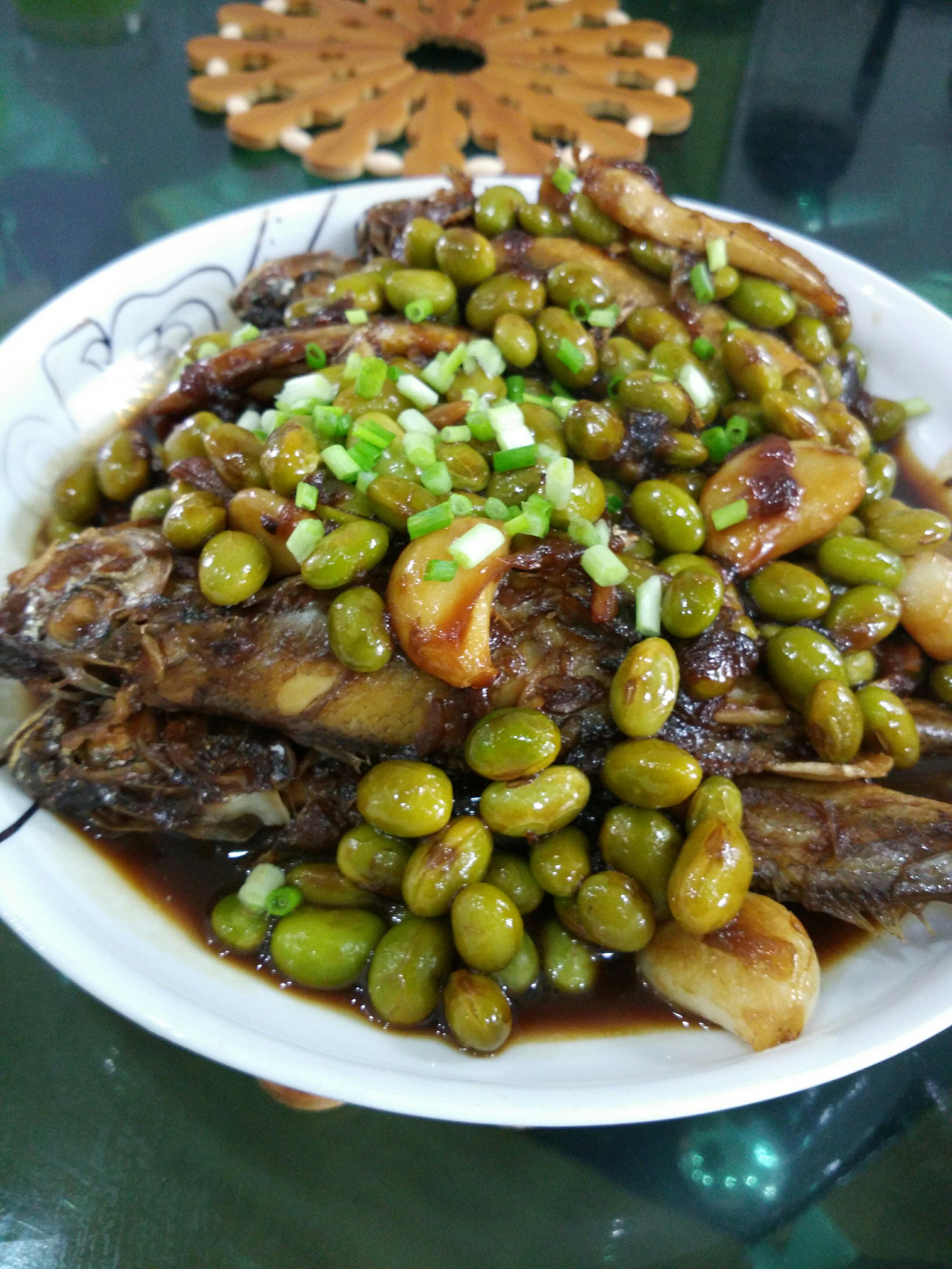 红烧毛豆小黄鱼的做法