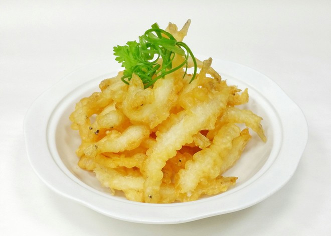 酥炸银鱼的做法