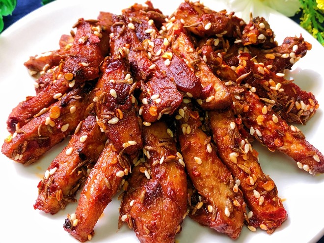 鸡胸肉小零食的做法