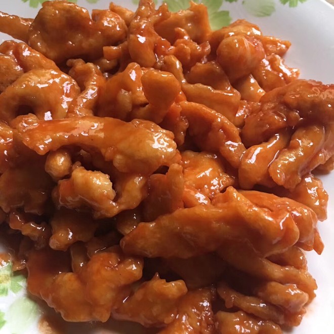 糖醋鸡胸肉的做法