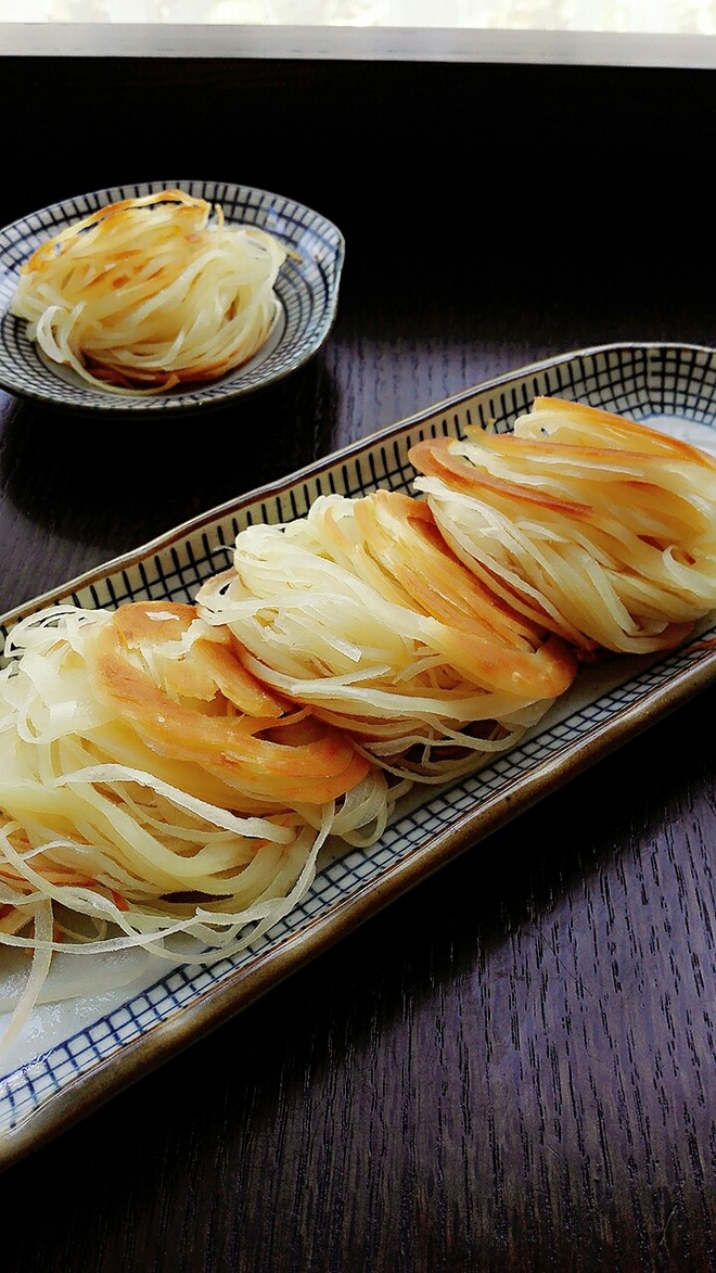盘丝饼的做法