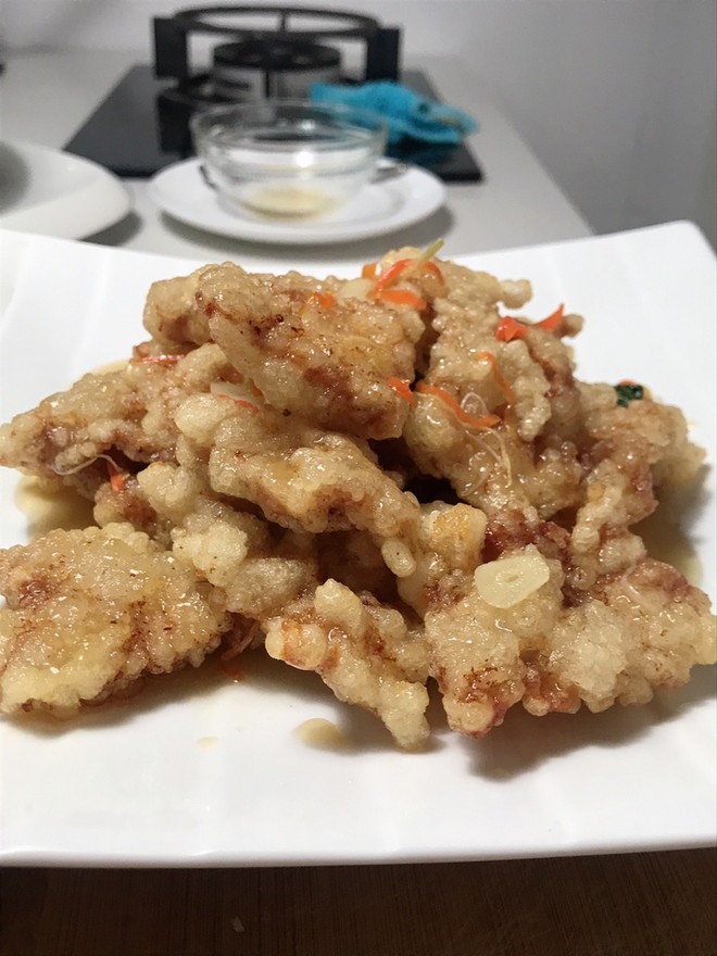 比菜馆还好吃的锅包肉的做法