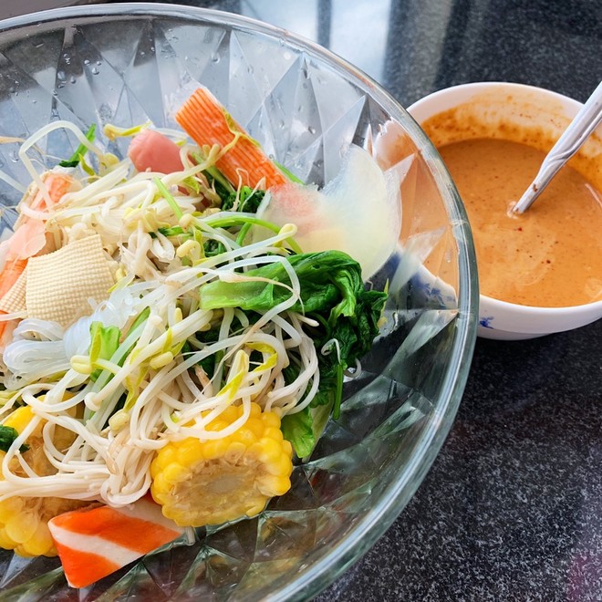 绝味麻辣拌(麻酱版)的做法