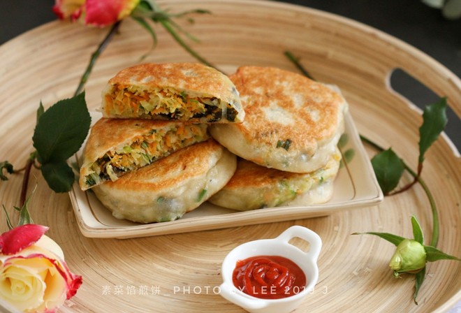 素菜馅煎饼的做法