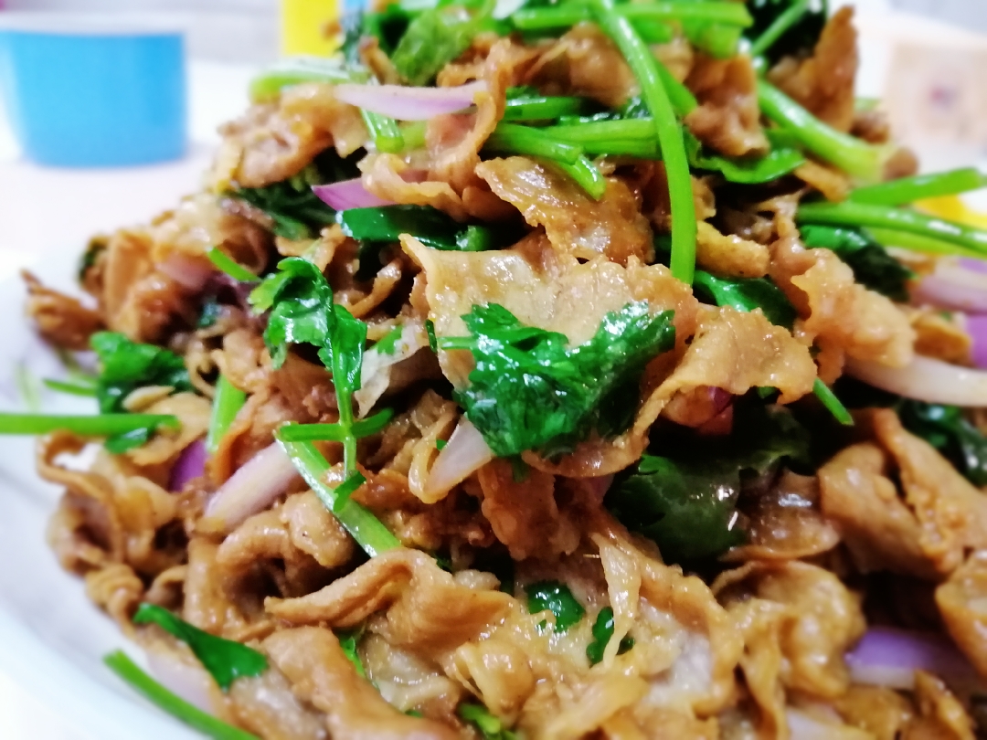 内蒙孜然羊肉片