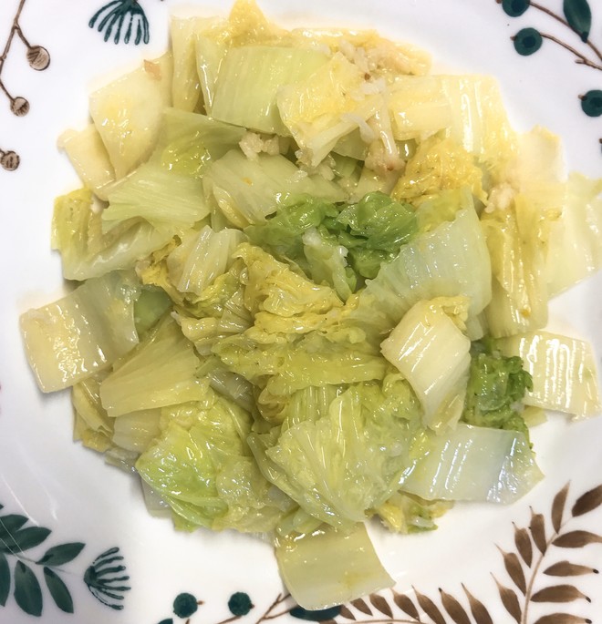 简单又好吃的蒜泥白菜的做法