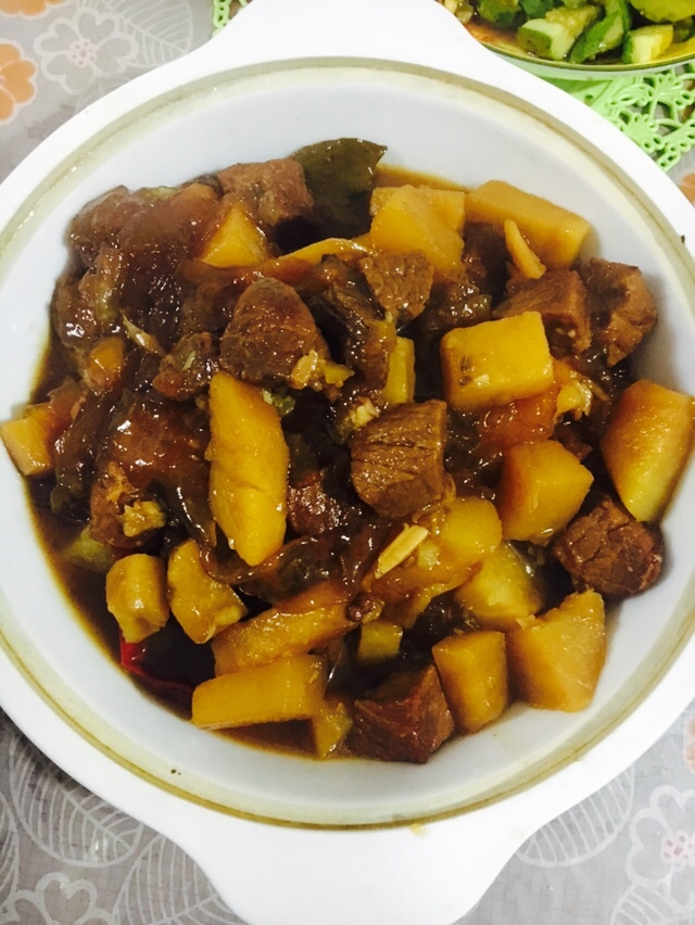 土豆牛肉的做法