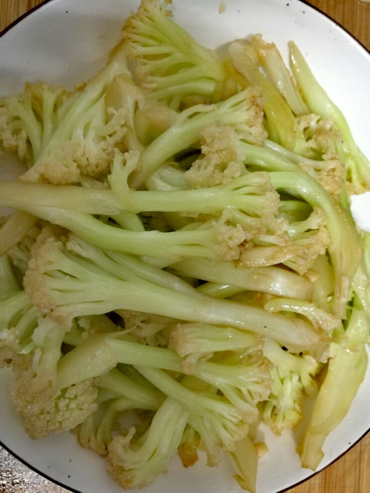 素炒花菜(爽脆)的做法