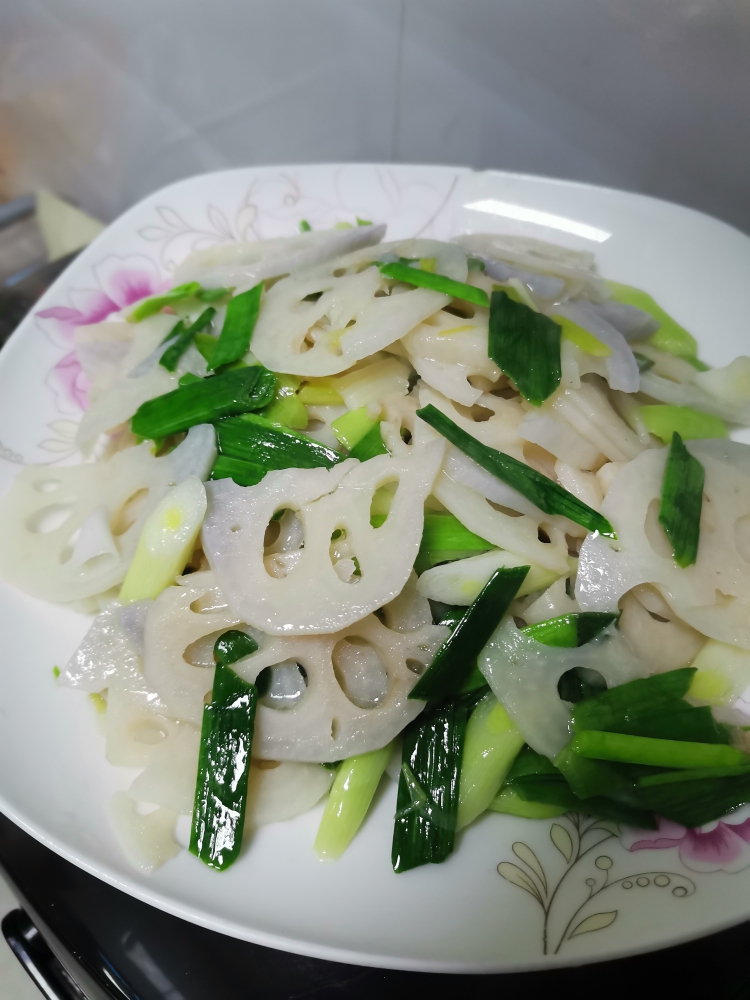 清炒藕片的做法