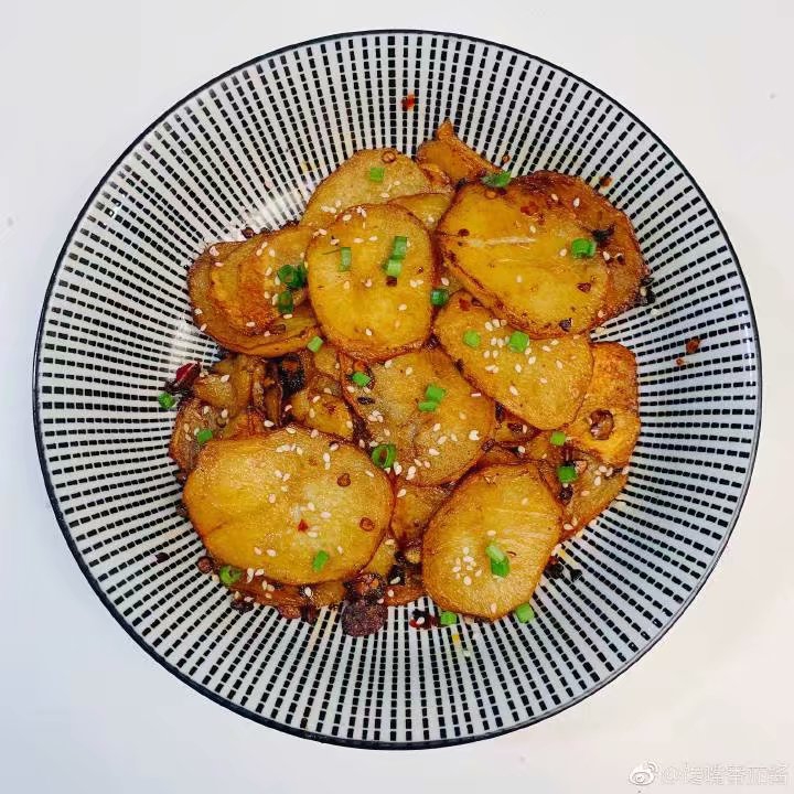 香煎土豆片(搬运)的做法