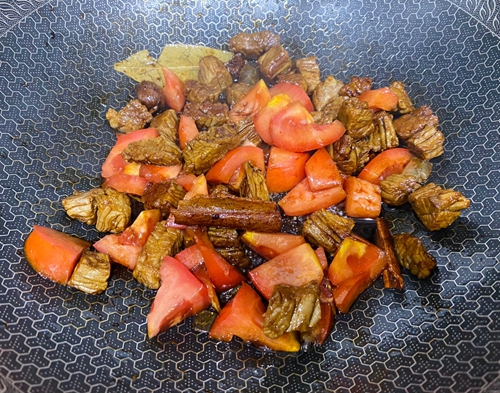做正宗番茄土豆炖牛肉的图片步骤8