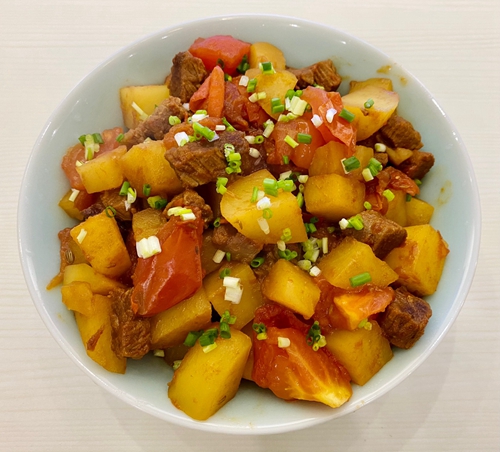 做正宗番茄土豆炖牛肉的图片步骤12
