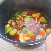 做正宗杏鲍菇萝卜煨排骨火锅的图片步骤10