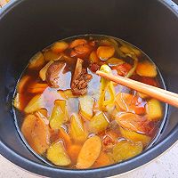 做正宗杏鲍菇萝卜煨排骨火锅的图片步骤13