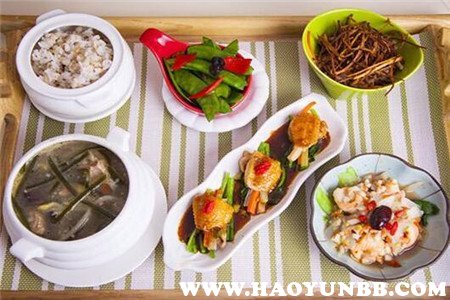 剖腹产妇1至30天食谱