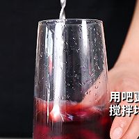 做正宗蓝莓气泡酒的做法，【暴小兔茶饮】免费奶茶教程的图片步骤6