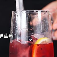 做正宗蓝莓气泡酒的做法，【暴小兔茶饮】免费奶茶教程的图片步骤9