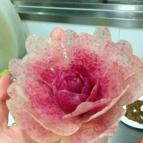 西瓜玫瑰花
