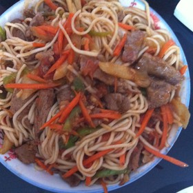 羊肉炒面
