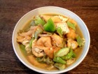 丝瓜烩油豆腐