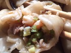 芹菜香菇虾仁猪肉饺子