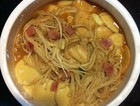 金针菇日本豆腐培根汤