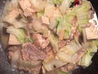 鲶鱼白菜炖冻豆腐